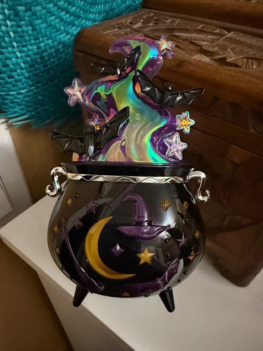 Encrusted Cauldron Nightlight Wallflowers Fragrance Plug